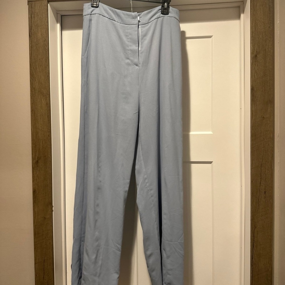 She + Sky Soft Blue Trousers